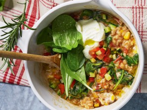 Bio-Dinkelrisotto mit Sommergemüse