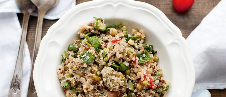Exotischer Quinoa-Salat