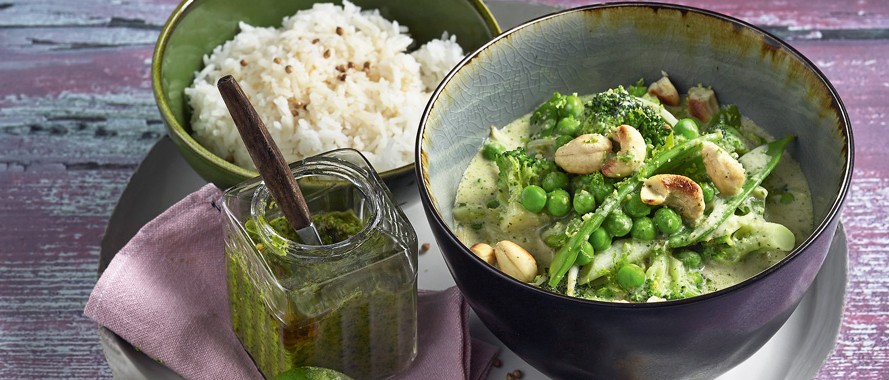 Grünes Thai-Curry