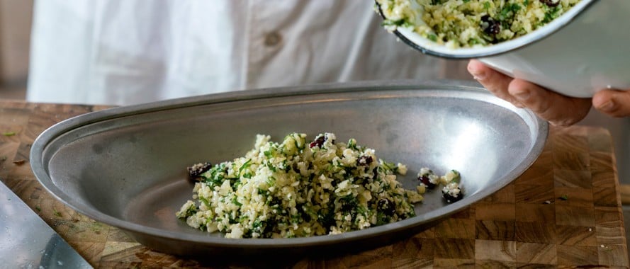 Karfiol-Tabouleh