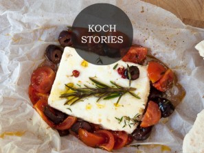 Gebackener Feta mit Ofentomaten