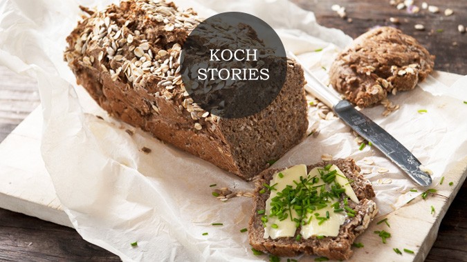 Einfaches Vollkornbrot