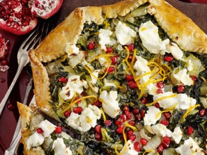 Mangold-Galette mit Ziegenkäse