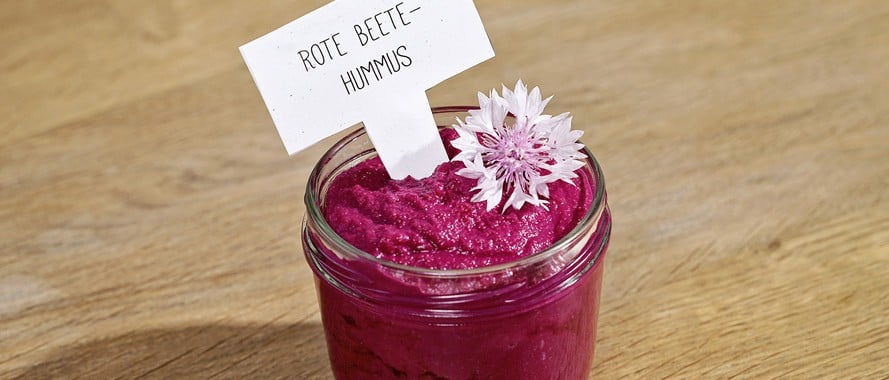 Rote Beete-Hummus