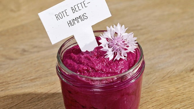 Rote Beete-Hummus