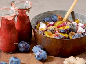 Süß-saure Zwetschkensauce