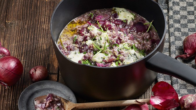 Pikante Zwiebeltorte mit Speck