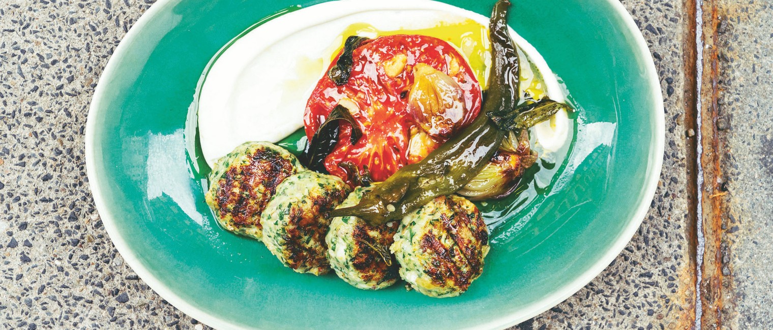Fisch-Auberginen Köfte
