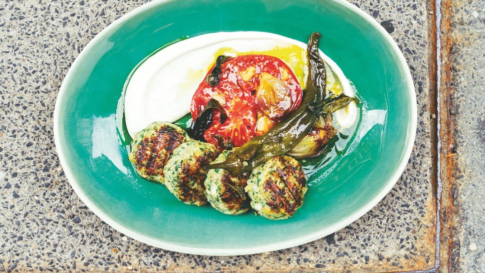 Fisch-Auberginen Köfte