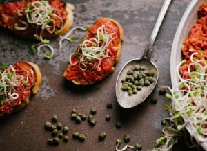 Beef Tartare Crostini