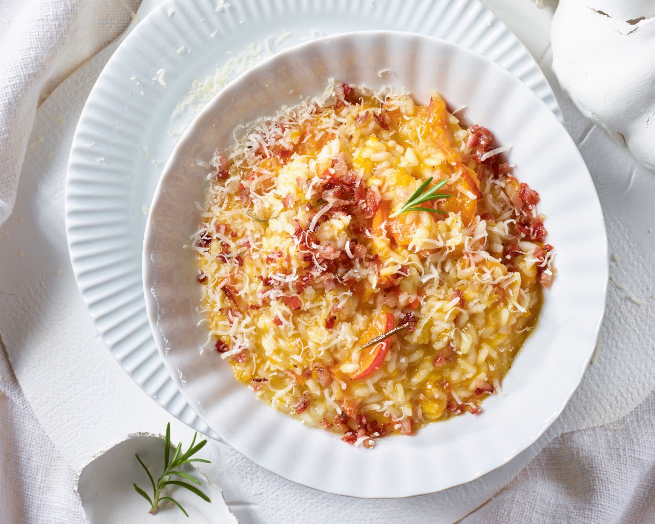 Kürbisrisotto mit Speck » Rezept | SPAR Mahlzeit!