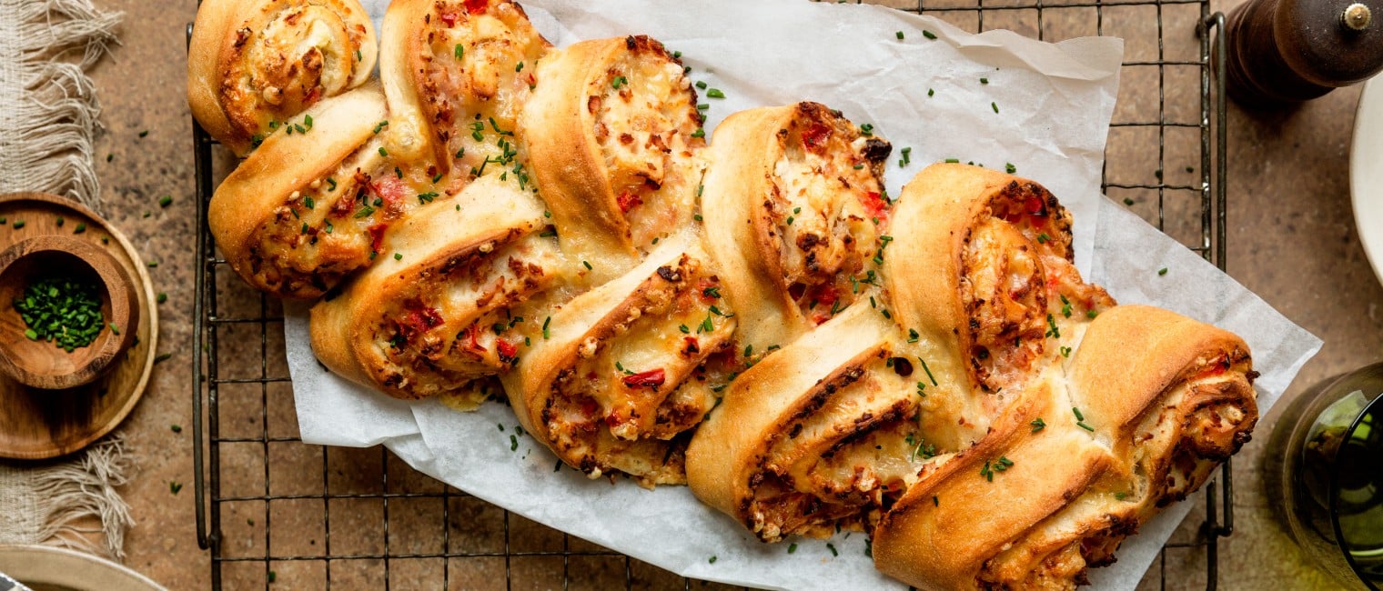 Gefülltes Partybaguette 