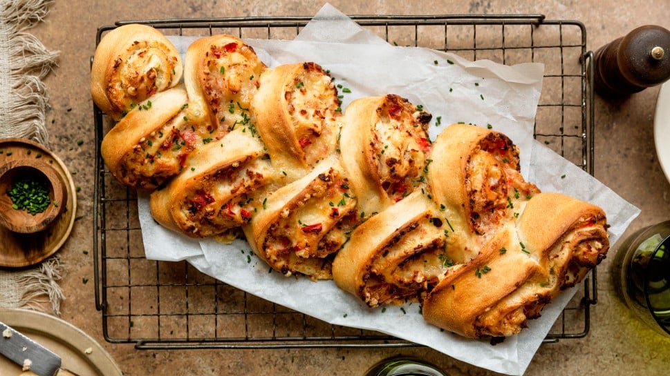 Gefülltes Partybaguette 
