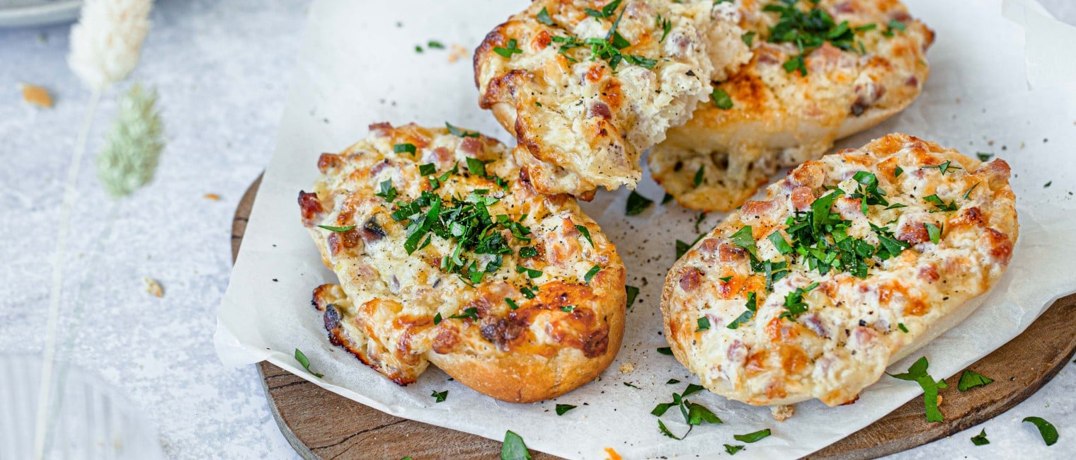 Pizzabrötchen „Elsässer Art“ 