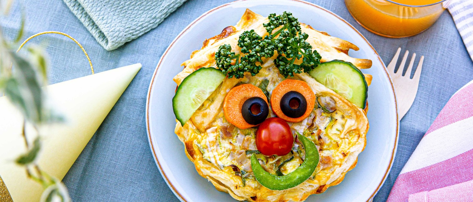 Quiche-Gesichter