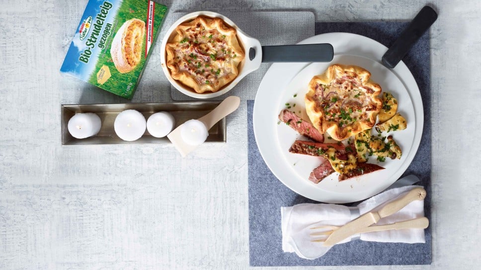 Raclette-Zwiebelkuchen