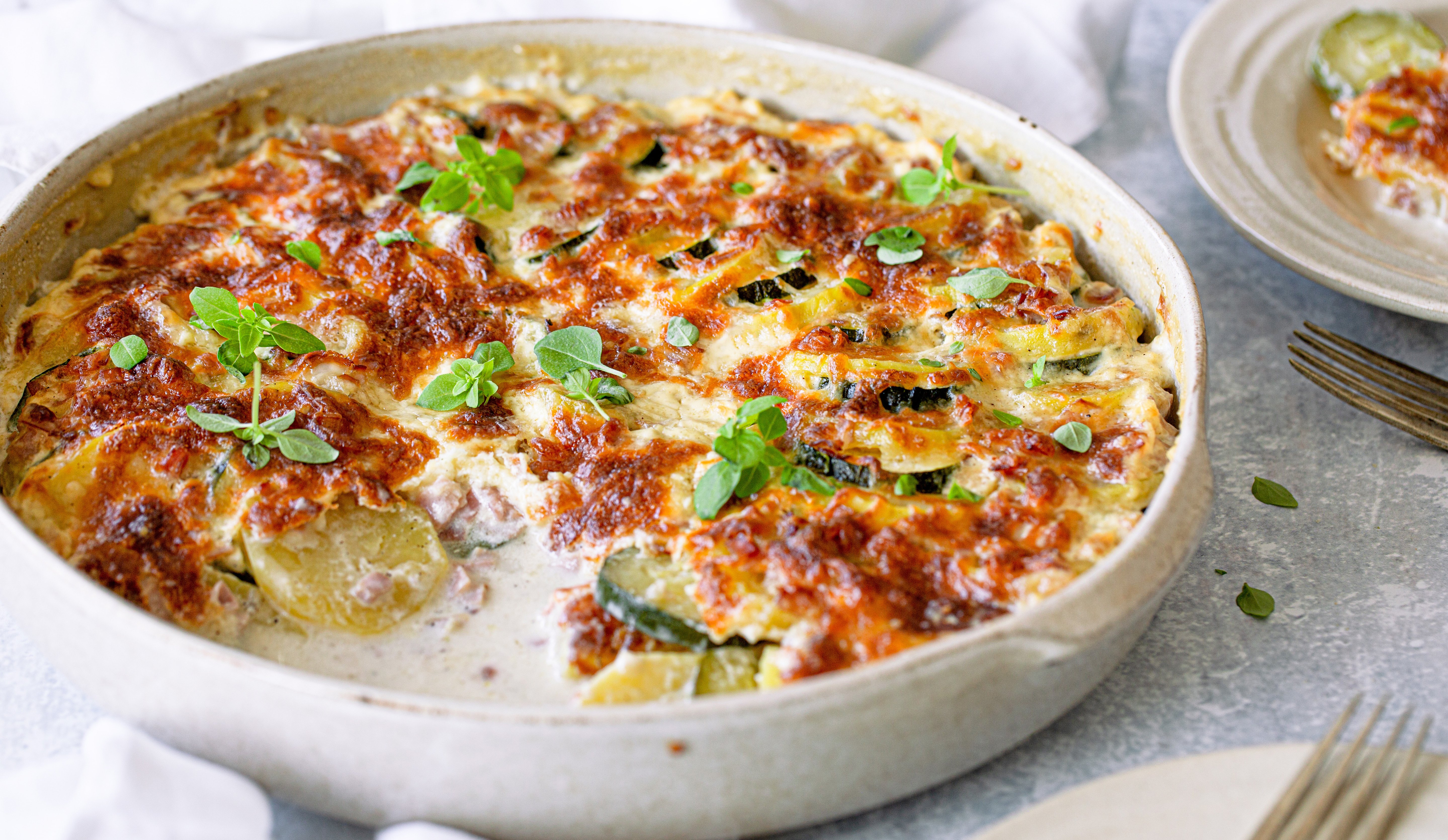 Hirse Gratin Mit Zucchini Und Möhre — Rezepte Suchen