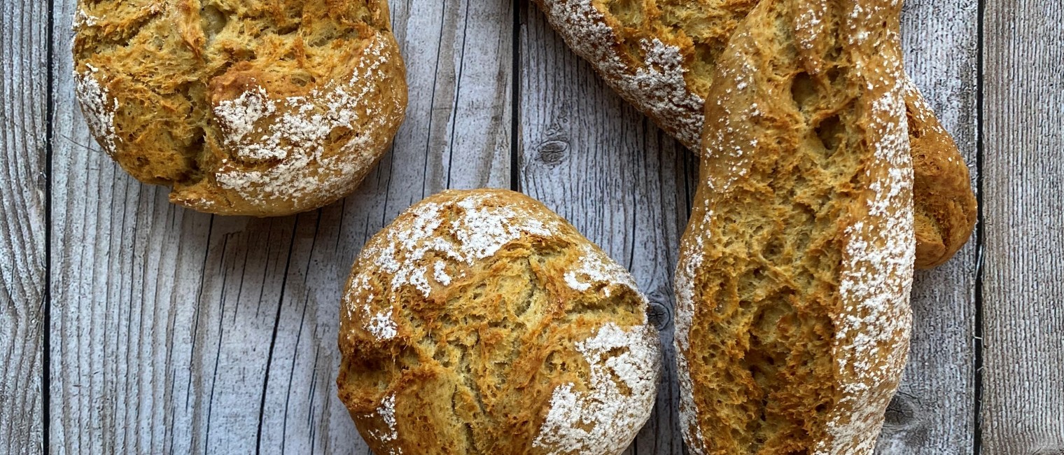 Buttermilchweckerl ohne Hefe, Backen mit Christina 