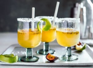 Passion Fruit Margarita mit Verjus