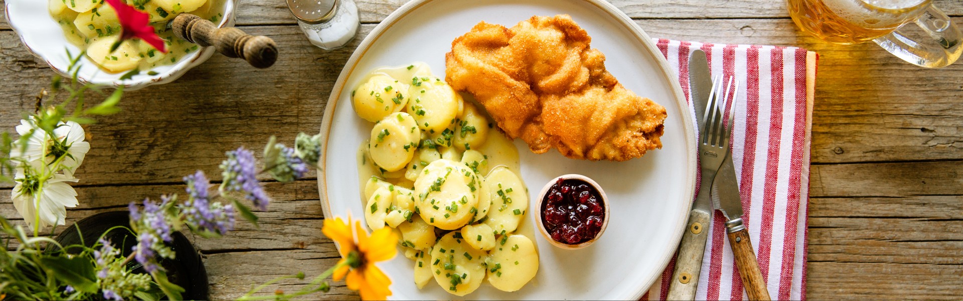Österreichische Küche, Inspiration, Header, Schnitzerl