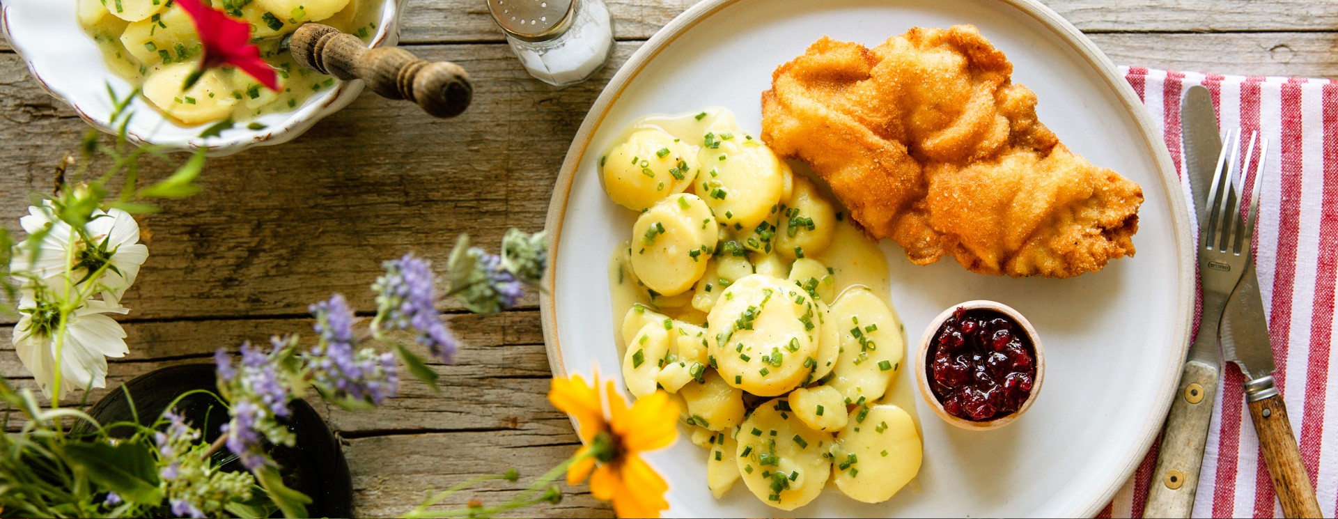 Österreichische Küche, Inspiration, Header, Schnitzerl