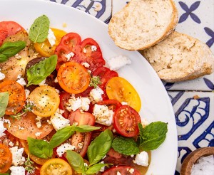 Sommerküche Tomaten Salat
