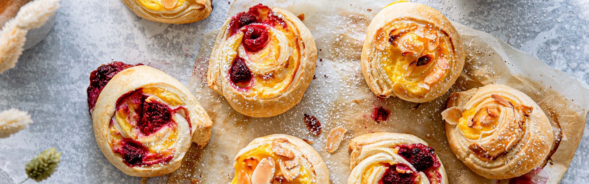 Kategorie, Süßes, Header, Puddingschnecke