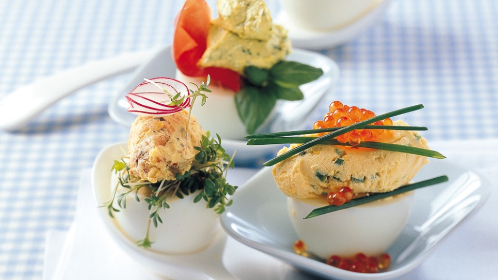 Gefüllte Eier » Rezept-Variationen | SPAR Mahlzeit!