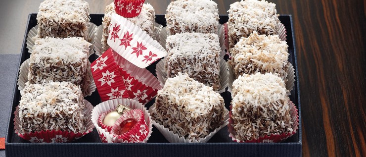 Lebkuchen Kokoswürfel