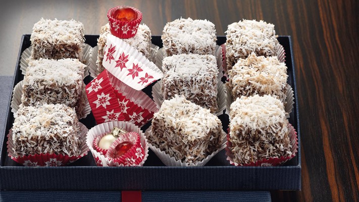Lebkuchen Kokoswürfel