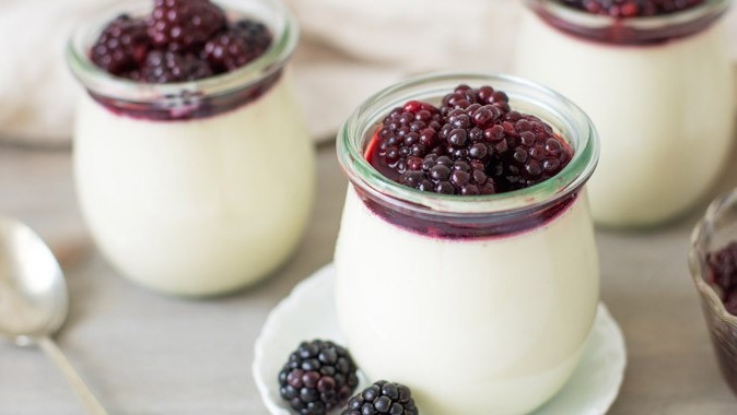 Panna Cotta Mit Brombeeren - Rezepte Suchen