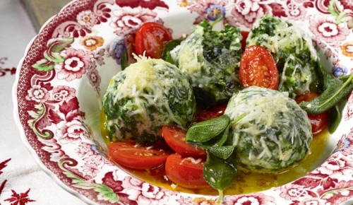 SPAR Mahlzeit Spinat Ricotta Knödel