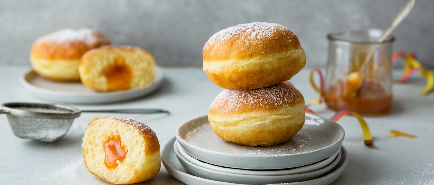 Faschingskrapfen Rezept » Backen mit Christina | SPAR Mahlzeit!