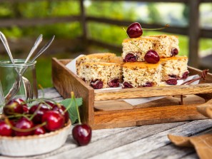 Kirsch-Schoko-Kuchen Backen mit Christina