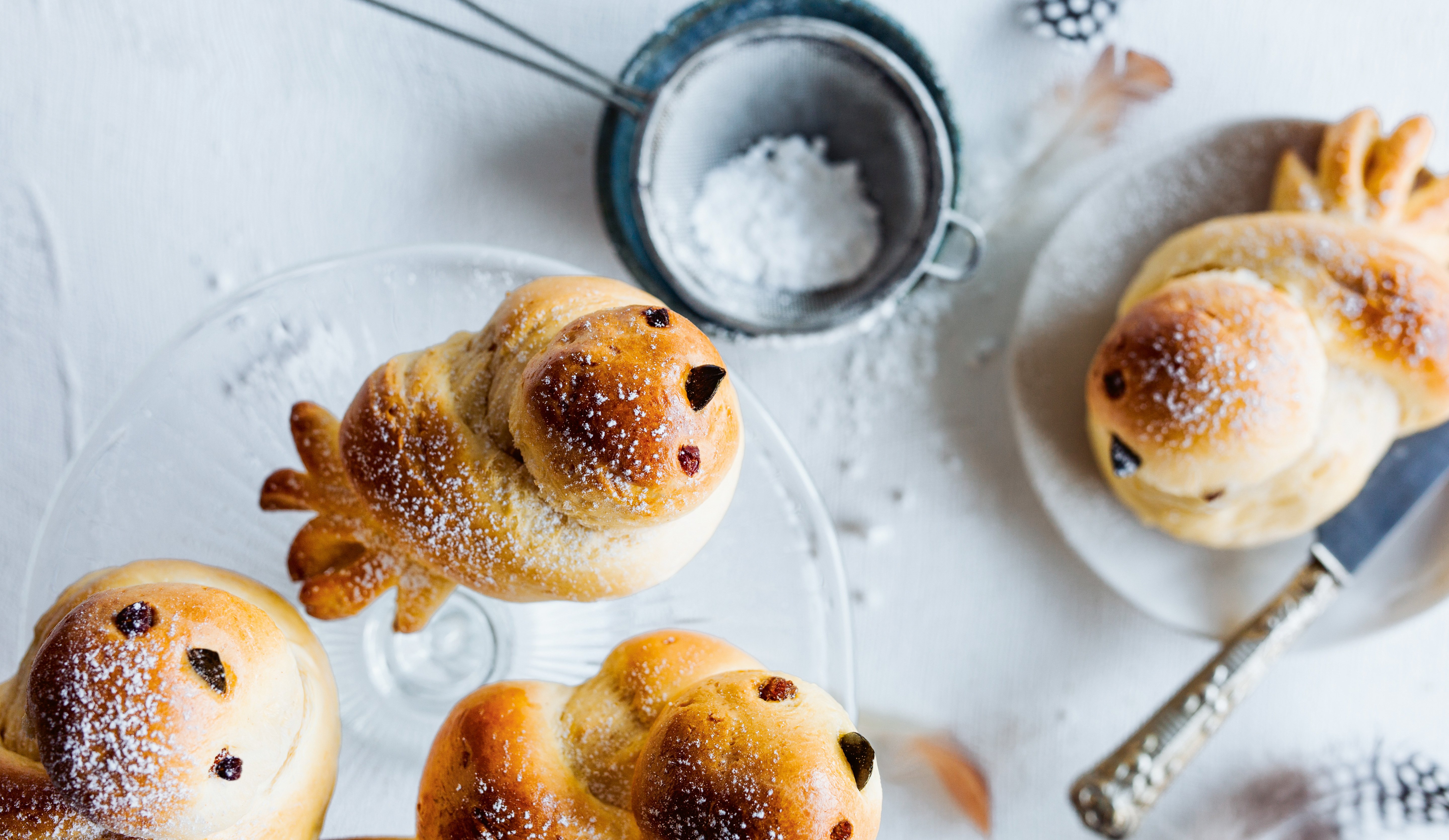 Brioche-Küken Rezept » Osterküken backen | SPAR Mahlzeit!