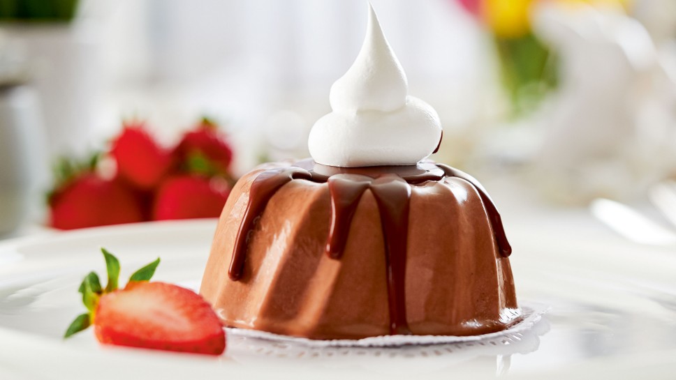 Pudding mit Zartbitterschokolade, Johanna Maier 
