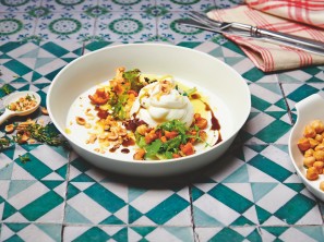 Burrata mit Eierschwammerl