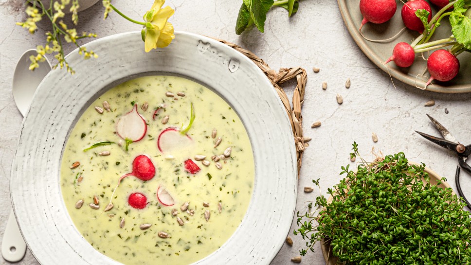 Frühlingskräutersuppe