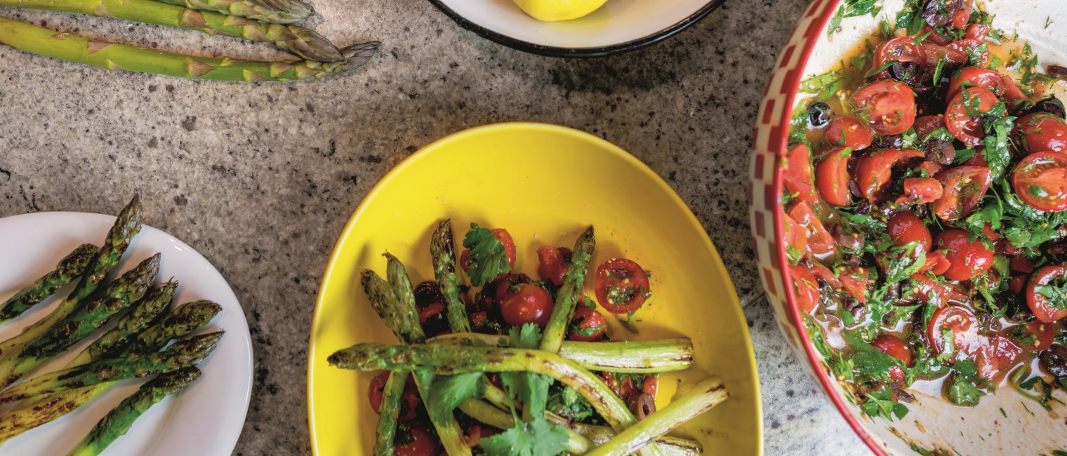 gerösteter spargel mahlzeit magazin