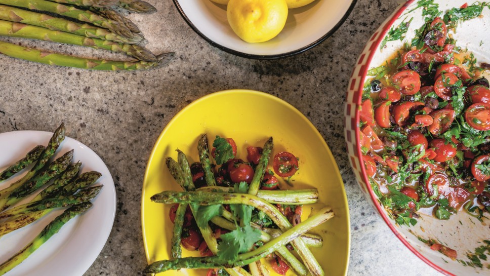 gerösteter spargel mahlzeit magazin