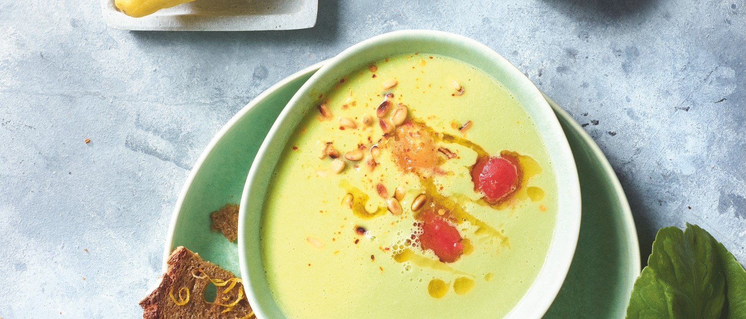 kalte Suppen Avocadosupper magazin