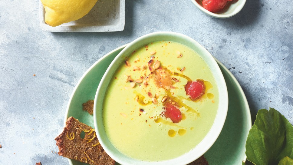 kalte Suppen Avocadosupper magazin