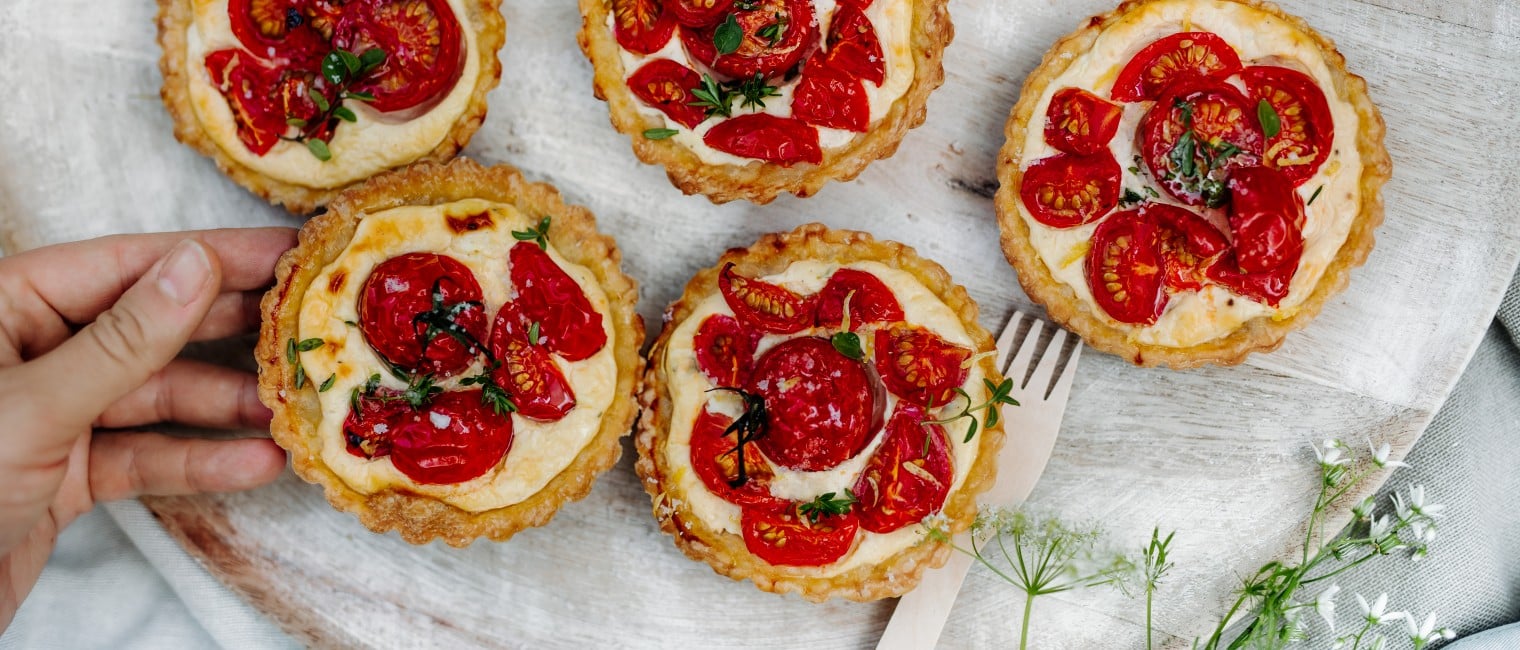 Tomaten-Tartelettes