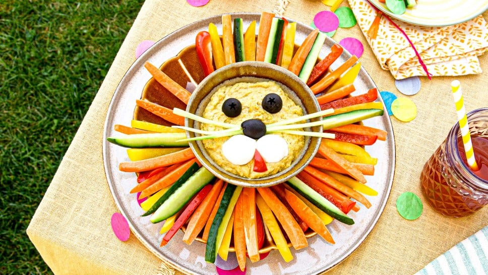 Löwenstarker Hummus