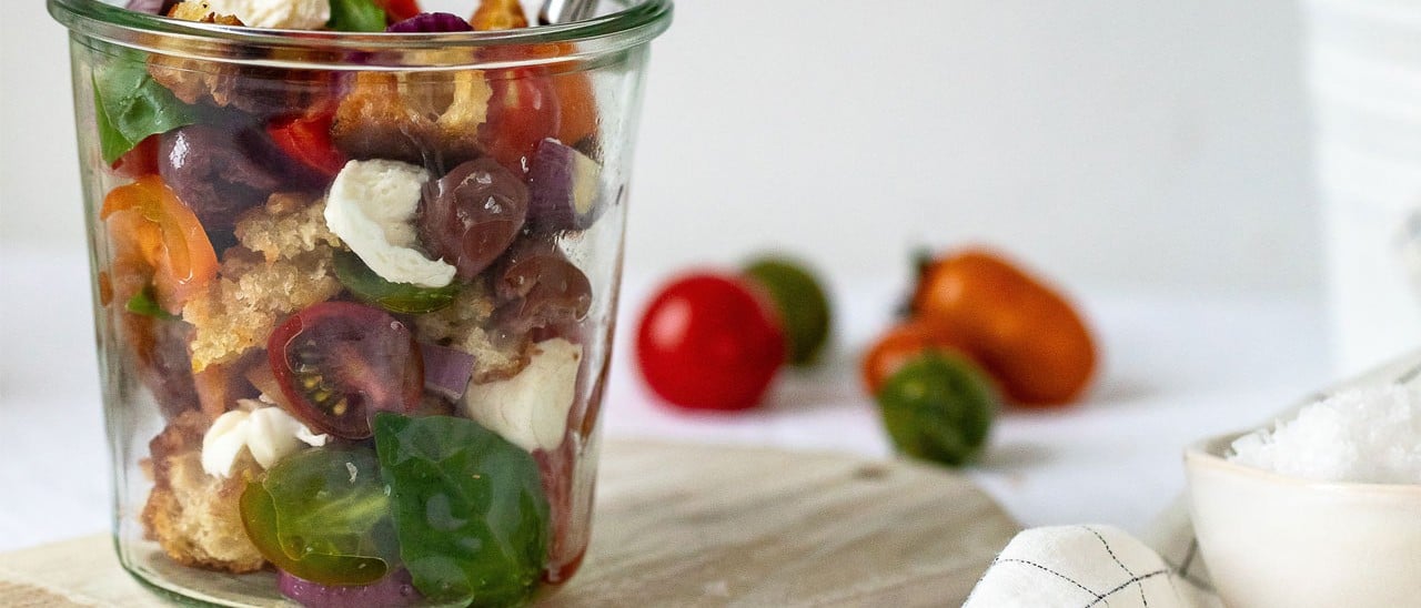 Panzanella, lunch to go