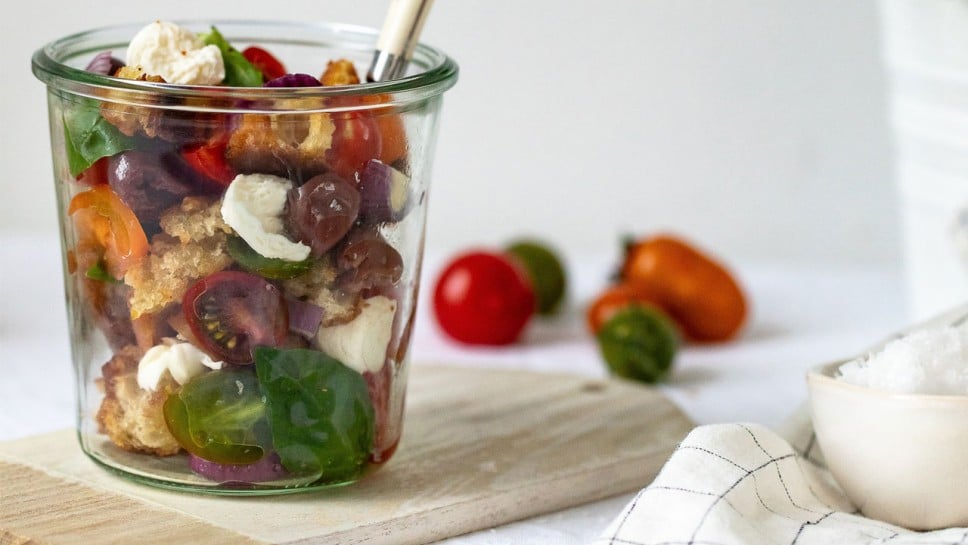 Panzanella, lunch to go