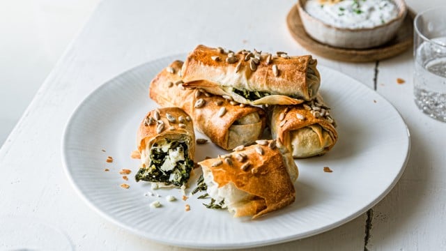 spinat-feta-strudel