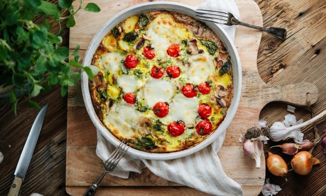 Würzige Kartoffel-Frittata