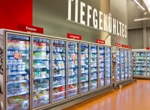 Tiefgekühltes von der Tiefkühlabteilung im INTERSPAR Lehen