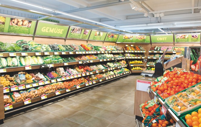 GemueseNonntal-SPAR.jpg Gemüseabteilung der Sparfiliale Nonntal